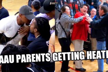 "I DON'T THINK YOU WANT TO START THAT!" These AAU Parents WANT ALL THE SMOKE!!