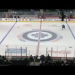 Jets prank rookie Copp during warm ups