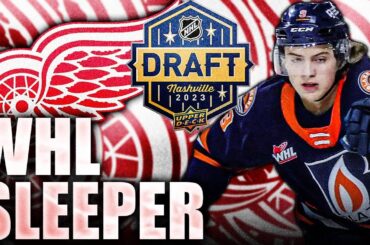 RED WINGS TAKE WHL SLEEPER PICK IN THE 7TH ROUND: EMMITT FINNIE (Detroit Top Prospects, 2023 Draft)