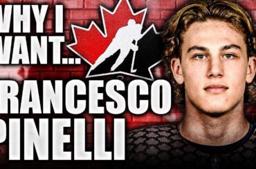 Why I Want: Francesco Pinelli - The Jack Of All Trades (2021 NHL Entry Draft Top Prospects News)