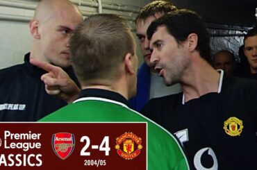 PL Classics | Arsenal 2-4 Manchester United (2005) | Giggs, Ronaldo & O'Shea Silence Highbury