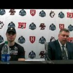 Postgame Press Conference | Men's Hockey | Jerry Keefe, Aidan McDonough