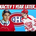 1 Year since being drafted! | Montreal Canadiens' Best Prospect