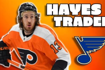 Flyers Trade Kevin Hayes to St. Louis Blues