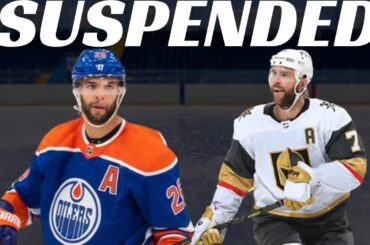 Breaking News: Alex Pietrangelo & Darnell Nurse SUSPENDED by NHL Dept of Player Safety