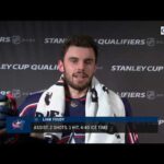 Liam Foudy 1st Intermission Interview (July 30, 2020)