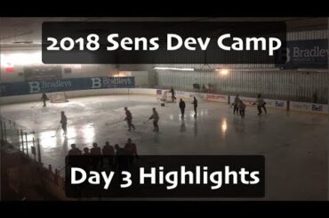 Ottawa Senators Development Camp 2018 - Day 3 Highlights