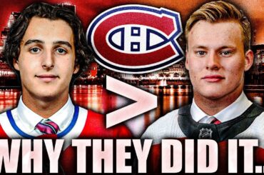 WHY THE HABS DRAFTED DAVID REINBACHER OVER MATVEI MICHKOV… REASONS REVEALED (Montreal Canadiens) NHL