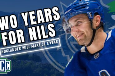 NILS HOGLANDER SIGNS TWO-YEAR CONTRACT WITH THE CANUCKS