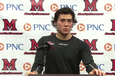 Miami Hockey Weekly Press Conference with Kiefer Sherwood and Anthony Louis