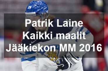 Patrik Laine - Kaikki maalit - Jääkiekon MM 2016