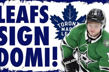 Maple Leafs sign Max Domi