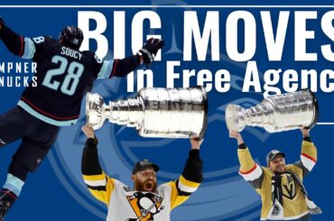 BIG Moves by the Canucks in Free Agency. Cole, Blueger, Soucy, Nielsen