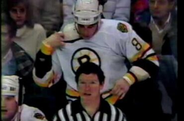 Cam Neely vs Chris Nilan