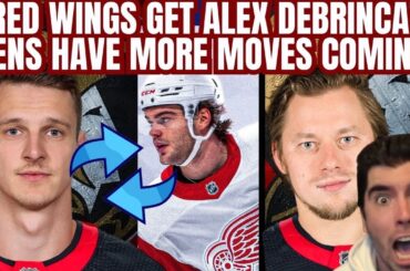 Alex DeBrincat TRADE to Detroit Red Wings, Ottawa Senators get Kubalik & more moves coming! NHL NEWS