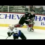 Best of Hasek: Throws His Blocker at Bondra