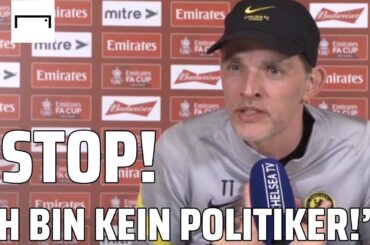 Tuchel rastet aus: "Hören Sie endlich auf, Fragen zur Ukraine zu stellen!"