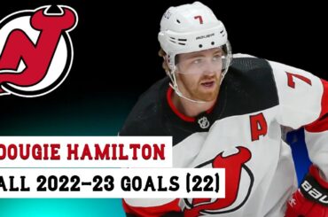 Dougie Hamilton (#7) All 22 Goals of the 2022-23 NHL Season
