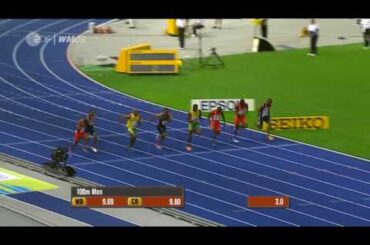 Usain Bolt 9.58 100m New World Record Berlin [HQ]