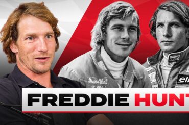 FREDDIE HUNT - JAMES HUNTS SON REVEALS ALL ON PITSTOP #F1 #Formula1