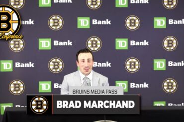 Brad Marchand on Jeremy Swayman: “I love that kid. He fits in great" | BOS vs DAL 10-16