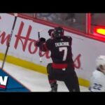 Senators' Tkachuk Puts Home The Equalizer With 10 SECONDS Remaining vs. Maple Leafs