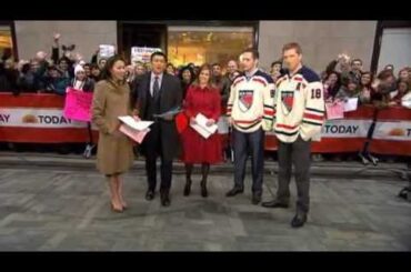 Marc Staal And Wojtek Wolski On The Today Show