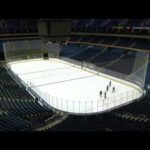 KeyBank Center Buffalo Sabres Ice Installation Timelapse 2021