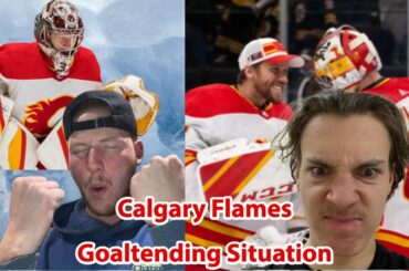 Dustin Wolf Debut & Calgary's Goalie Situation