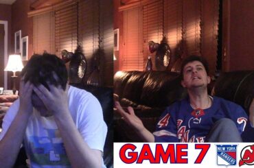 Rangers Fan Reaction - Game 7 - Rangers vs Devils