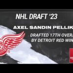 Detroit Red Wings draft Axel Sandin Pellikka 17th in 2023 NHL Draft | Instant Reaction & Analysis