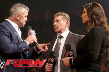 Shane McMahon returns to WWE: Raw, February 22, 2016