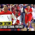 JAYSON TATUM UNSEEN SOPHOMORE HIGH SCHOOL FOOTAGE!! Goes OFF in Sold Out Rivalry Game vs CBC!