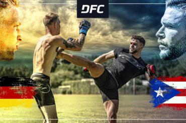 German EVIL vs American BEAST | Brutally Streetfight KO 😱 | DFC