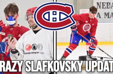 CRAZY JURAJ SLAFKOVSKY UPDATE - MONTREAL CANADIENS NEWS TODAY + HABS TALK