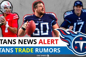 BREAKING Titans News: Ben Jones CUT, Ryan Tannehill Trade To Falcons? Draft CJ Stroud? Titans Rumors