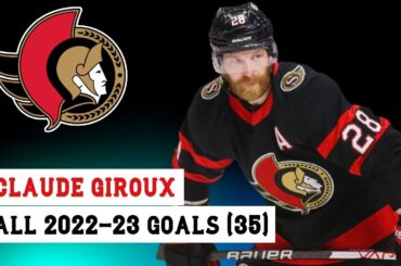 Claude Giroux (#28) All 35 Goals of the 2022-23 NHL Season