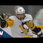 Sidney Crosby Sneaks In Five-Hole On Breakaway To Open Scoring For Penguins Late