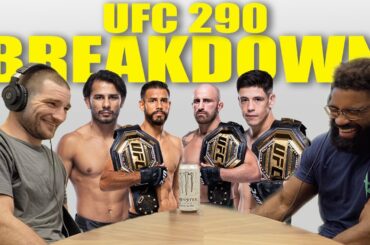 UFC 290 Breakdown With Sean Strickland and Chris Curtis