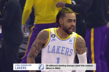 D’Angelo Russell first bucket back with the Lakers vs Warriors 🔥