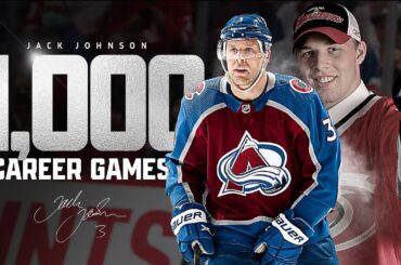 Jack Johnson | 1000 NHL Games