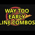 The Vancouver Canucks early line combos