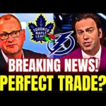 ATTENTION! TRADE BETWEEN MAPLE LEAFS AND BAY LIGHTNING! A GOOD DEAL, FANS? TORONTO MAPLE LEAFS NEWS