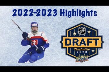 2023 NHL Draft : Maxim Strbak - 22-23 Highlights (WJC + U18)