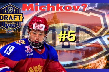 Montreal Canadiens 2023 Draft Prospect #2 -  Matvei Michkov