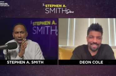 Stephen A. Smith interviews comedian Deon Cole