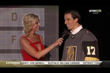 Fleury gets drafted by the Las Vegas Golden Knights | NHL Expansion Draft 2017 | (HD)