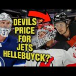 Connor Hellebuyck To The Devils For Vanecek, Holtz, & Pick? Trade Rumor Discussed