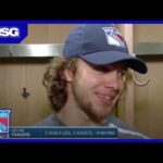 Artemi Panarin Describes Getting 5 Points In Wild Rivalry Game vs. Isles | New York Rangers