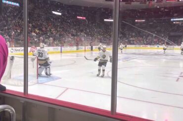 Goalie Dance: Luke Cavallin